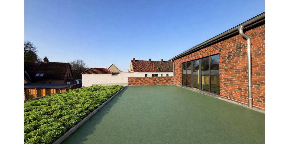 Terrassenbereich (Carport in Vorbereitung)