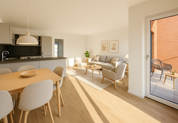 Wohnung Hannover Bemerode - 4 Zimmer, 103 m&sup2;, 1.461&euro; | Angebot:27231379