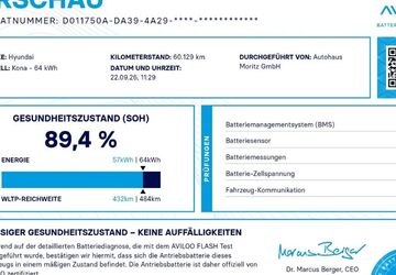 Hyundai KONA Elektro 60.130 km 23.880 &euro; Laatzen 30880